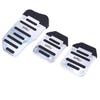 3Pcs/set Universal Car Manual Series Automatic Brake Accelerator Non-slip Foot Rest Pedal Pad Cover Car Accessories
