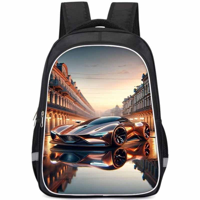 Large Capacity Lightweight Oxford Cloth Kids Backpack For School Boys And Girls