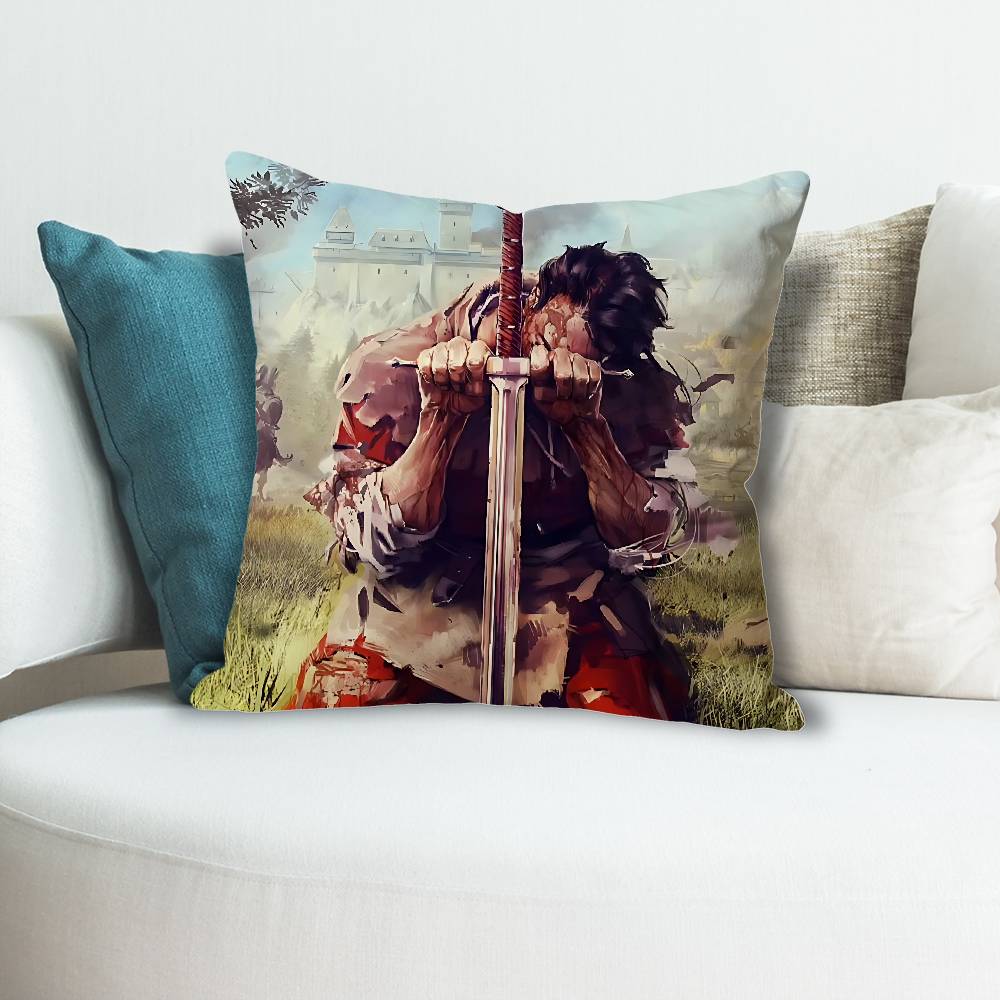 KKingdom Come DDeliverance Pillow Cases for Bedroom Living Room Sofa Home Decor Polyester Cushion Cover with Zipper