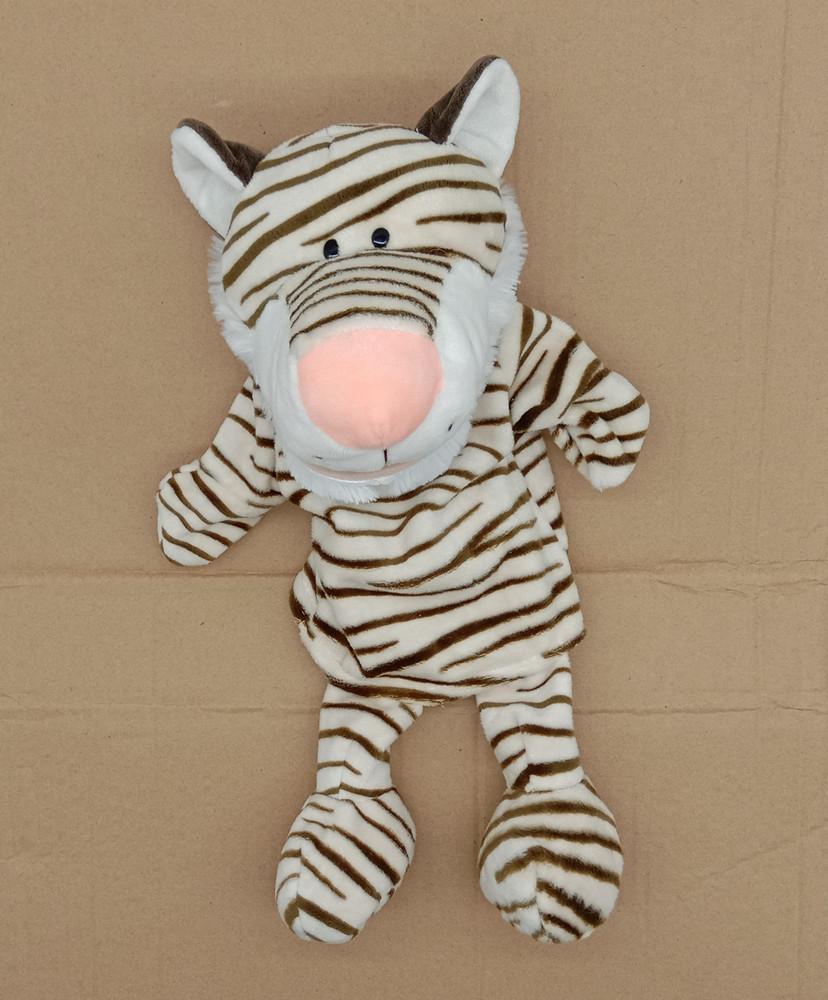 35Cm Cartoon Animal Hand Puppet Parent-Child Game Doll Lion Elephant Pig Appease Toys Birthday Gifts For Children