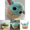Adorabile Peluche Bambino Yoda Cuscino Con Tessuto di Cristallo Super Morbido Per Bambini Fan