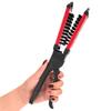 Hair Straightener Brush Double Sided Flat Brush Anti Static Hair Straightening Styling Detangler Brush Clamp Hair Brush Comb