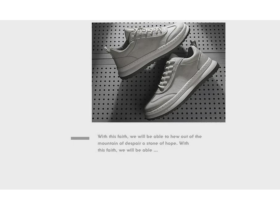 Men's Genuine Microfiber Casual Leather Shoes - Non-Slip, Trendy, and Ideal for Autumn/Winter.