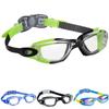Water Sports With Earplugs Swimming Goggles UV Protection Waterproof Swimming Eyewear Anti-Fog Adjustable Eyeglasses Children