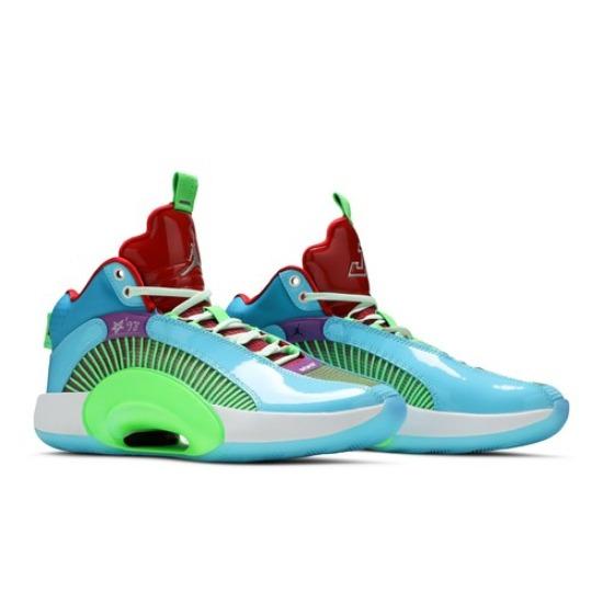 

Air Jordan Tatum x Air Jordan 35 PF Greatest Gift DD3667-400 EU 41 зелений/синій