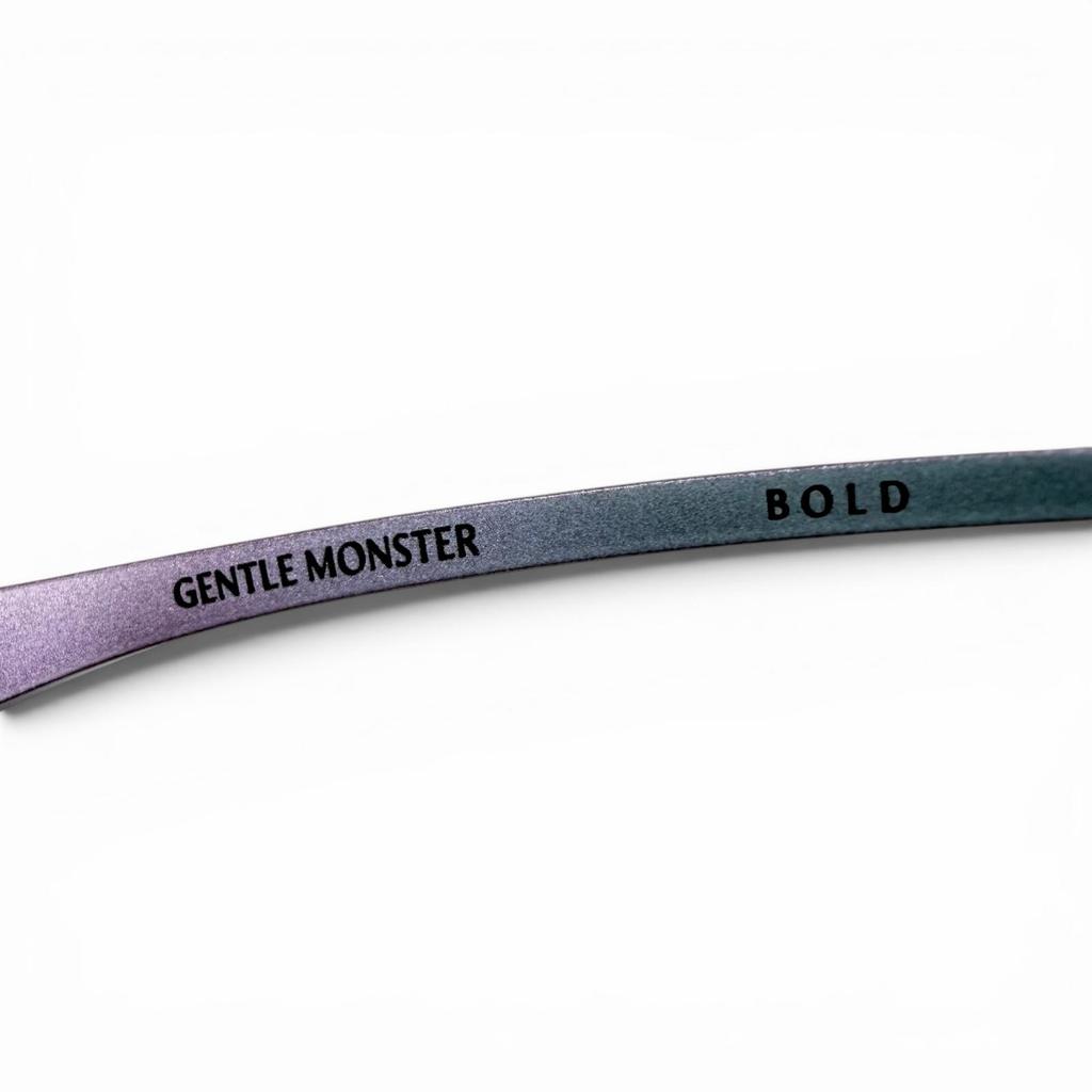 Excellent GENTLE MONSTER Glasses FUSE Metallic blue titanium Women Used