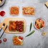 LocknLock 5-Piece Borosilicate Glass Food Storage Container Set
