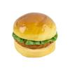 Imitation Hamburger Bread Models Artificial Food Bread Model PU Texture Perfect for Home Decor and Party Displaying