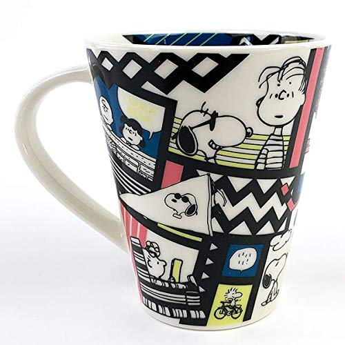 Yamaka Shoten "PEANUTS" Big Mug (500ml) Geometric SN781-35