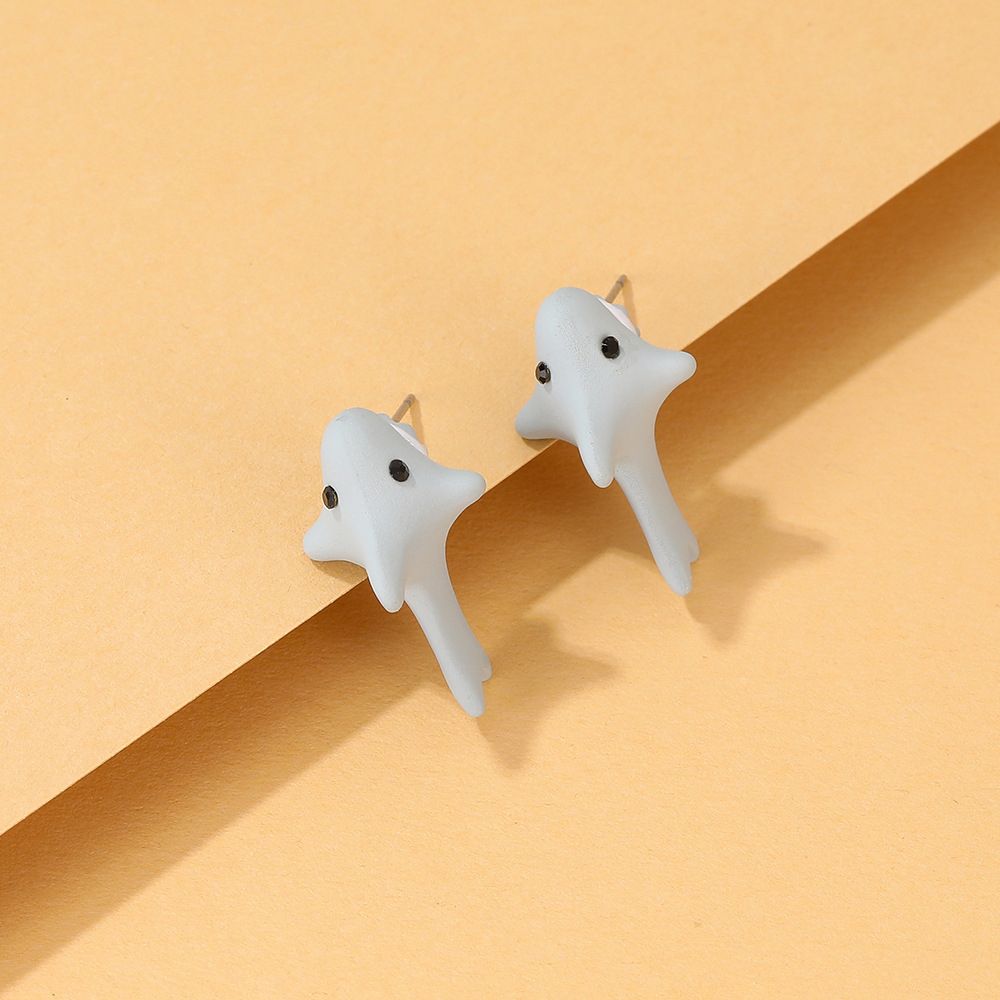 Shark Pig Temperament Women Jewelry Korean  Earrings Cartoon Stud Earrings 3D Animal Bite Earring