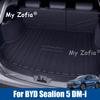 For BYD Sealion 5 DM-i 2025 2026 Car TPE Rear Seat Backrest Protective Pad Trunk Mat Anti-Kick Pad Car Interior Accessories