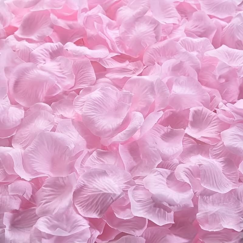 2000pcs/100Pcs Artificial Fake Rose Petals Red White Pink Roses Petal Flowers for Romantic Wedding Party Favors Decoration