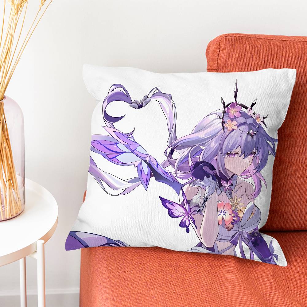 Castorice HHonkai Star Rail HSR Pillowcase Pillows for Sofa Cover Decoration Home Decor Items Luxury Covers Cushion Cushions