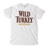 Wild Turkey Bourbon Logo White T-Shirt - Ships Fast! High Quality! Unisex T-Shirt