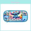 Stitch Childrens Double Layer Pencil Case With Polyester Storage For School Supplies