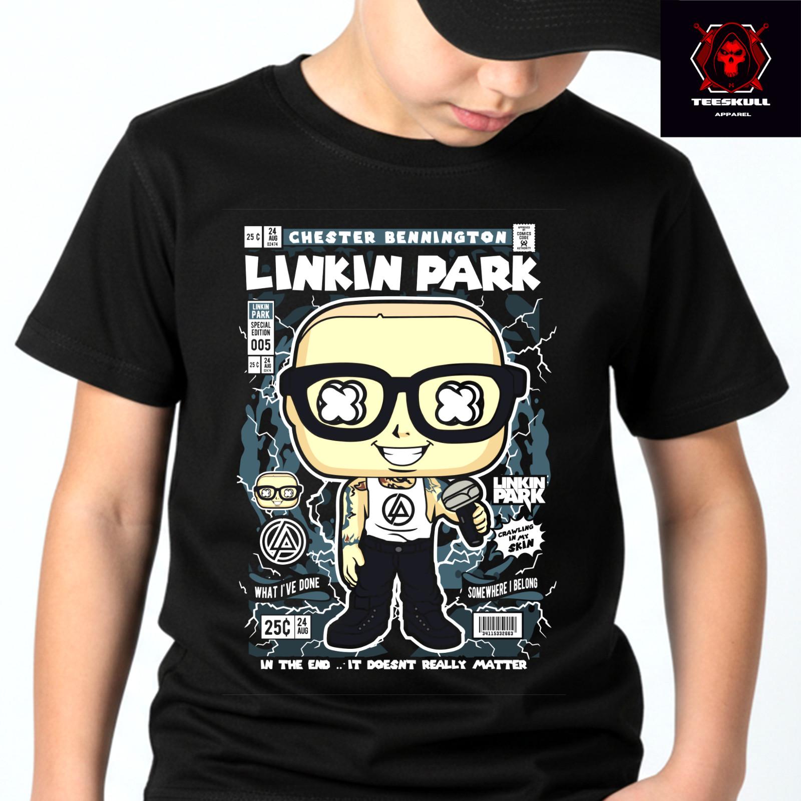 Linkin Park Chester Bennington Top Premium Quality Soft Cotton T-Shirt M