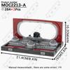 MOOXI Space Wars Movie Throne Military Conference Room Scenario Model Building Block DIY Diorama Bricks For Kids Montessori Toys