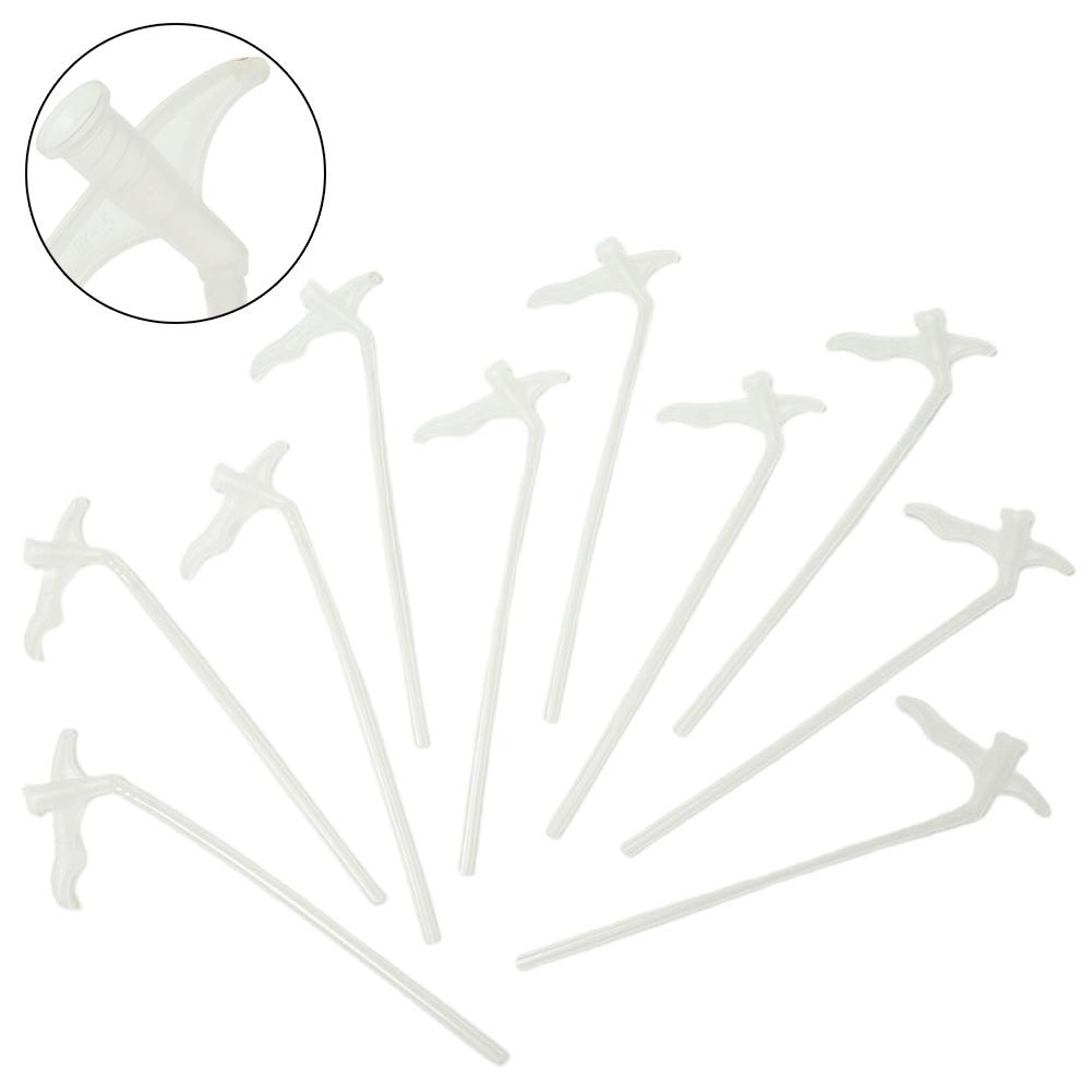 Plastic Foam Tube Replace Tubes Nozzle Spray Foam Nozzle Tool 10pcs