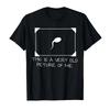 Camiseta Gráfica Divertida de Espermatozoides | Camiseta Casual ‘Foto Muy Antigua Mía’ | Moderna