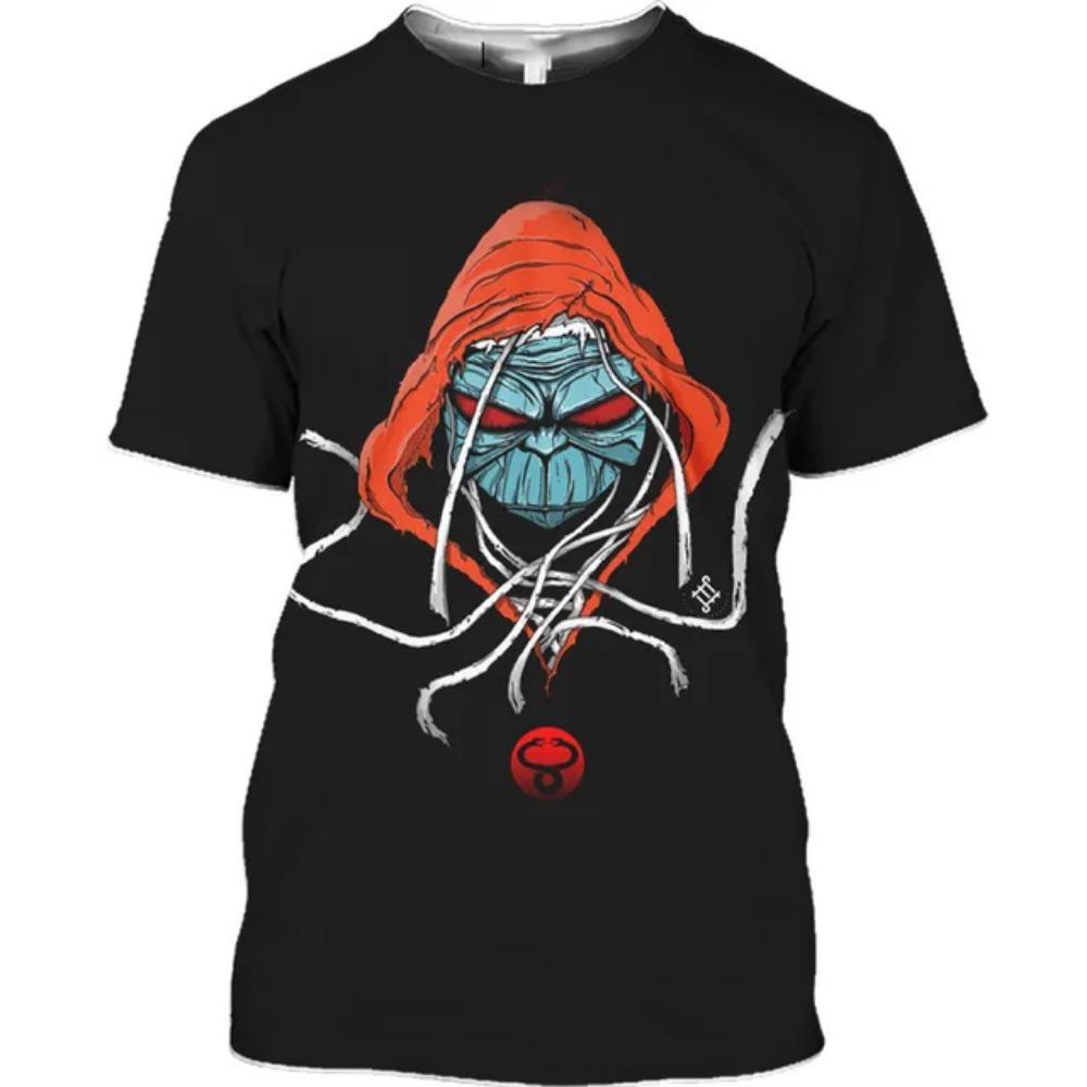 2026 Sommer Anime T-Shirt Thundercats 3D-Druck Herren Damen Mode Übergroß Kinder Junge Kawaii T-Shirts Tops Mädchen Herrenbekleidung