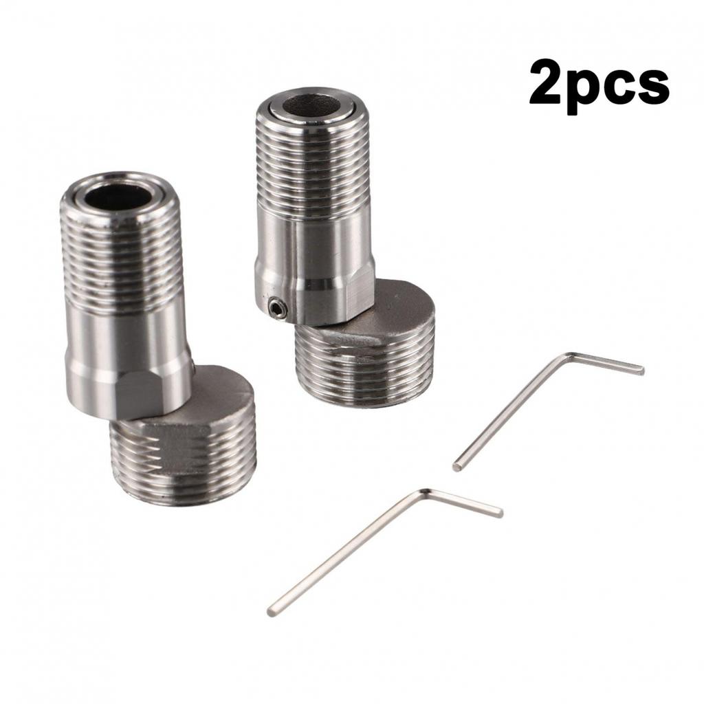 360° Rotatable Faucet Curved Foot Shower Extendable Nipple