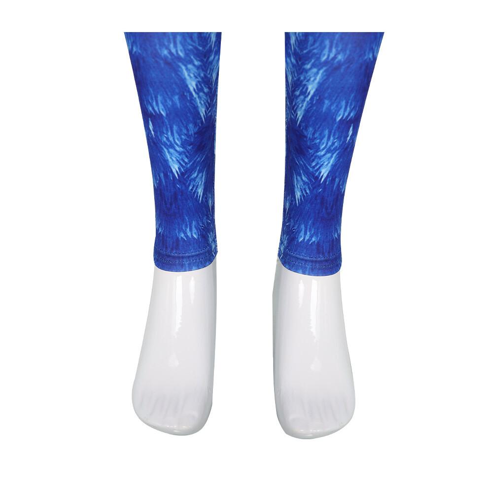 (Sonic, 190) Sonic Cosplay Costume Jumpsuit Party Fancy Dress Bodysuit for Kids Adults