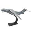Créatif 1:Modèle d'avion de transport à l'échelle 100 TU-160 Y-20 Modèle de bombardier Conception détaillée Avion de chasse Cadeaux pour garçons