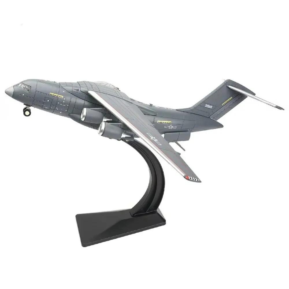 Créatif 1:Modèle d'avion de transport à l'échelle 100 TU-160 Y-20 Modèle de bombardier Conception détaillée Avion de chasse Cadeaux pour garçons