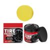 Automotive Tire Shine Restorer Premium Tyre Care Polishing Agent Anti Aging Brightening Care Paste Universal For Trucks RV SUV