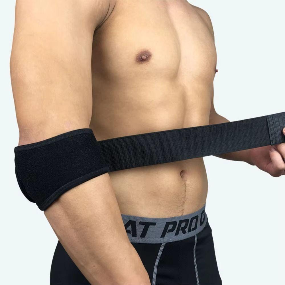 Sweat Absorption Elbow Brace Exercise Protection Elbow Guard Pads  Outdoor Sports