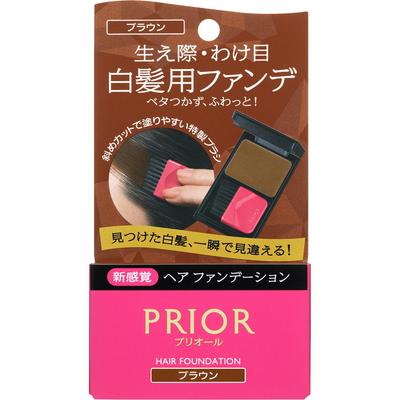 Prior Hair Foundation 3.6g Gri Saçlar İçin Boya Kuru saçta kullanın. Fırçaya az miktarda alın ve saç çizgisine veya gri saçlara uygulayın.