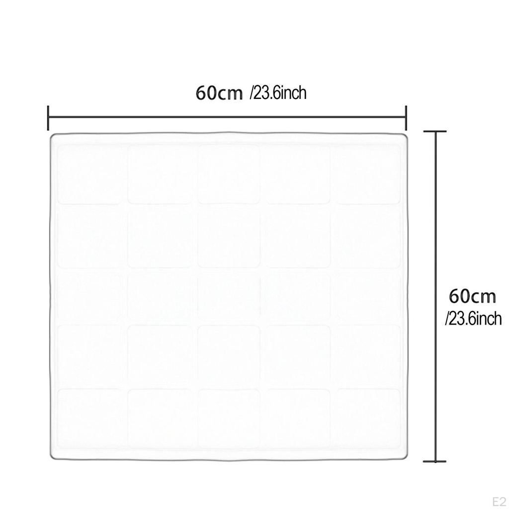 Mini Fridge Mat Silicone Drip Tray Pan Refrigerator Freezer Floor