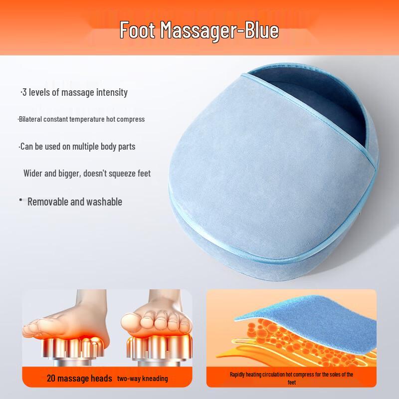 MZ Heated Electric Foot Massager