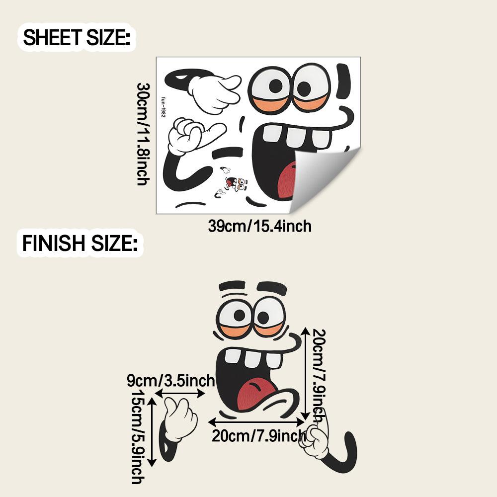 

Причудливые и забавные стикеры с выражениями для украшения и благоустройства ванной комнаты и дома