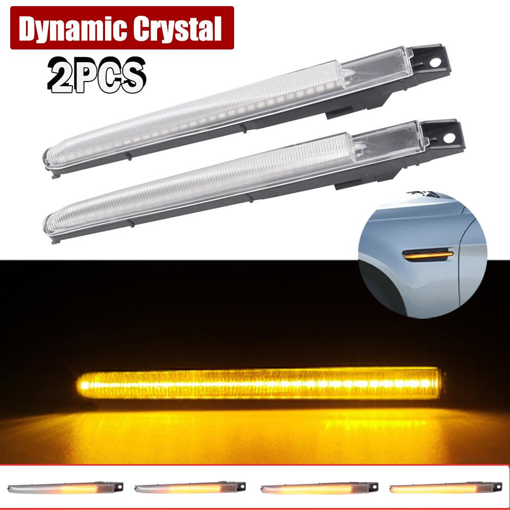 

Dynamic LED Side Fender Marker Light for BMW 5 Series F10 M5 S63N FV91 FV92 FV93 2010-2016 Flashing Sequential Turn Signal