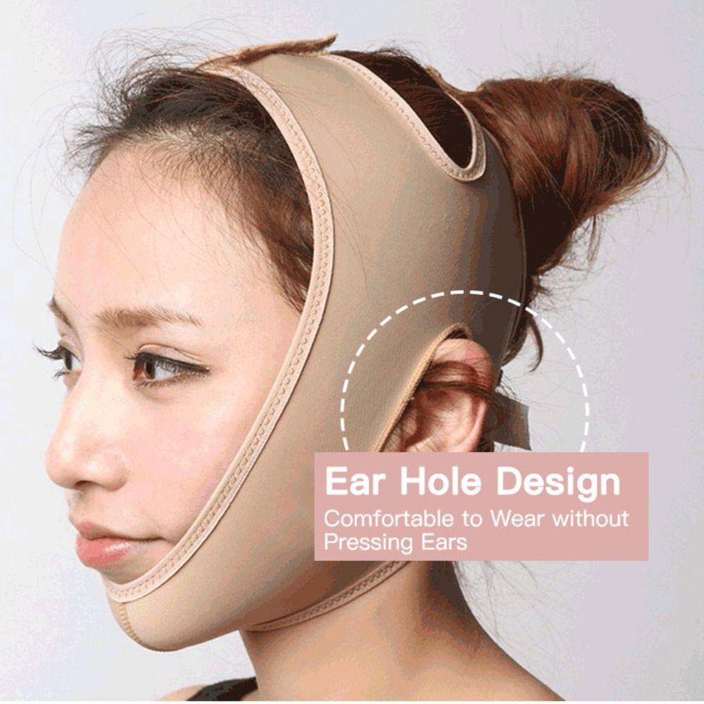 Sculpting Cheek Slimming Mask V Line Beauty Sleeping Mask Face Lifting Oval Mask  Men Women