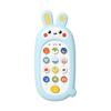 Baby Soothing Music Phone Toy with Bite-Safe Silicone Case, for Early Education, 0-12 Months
