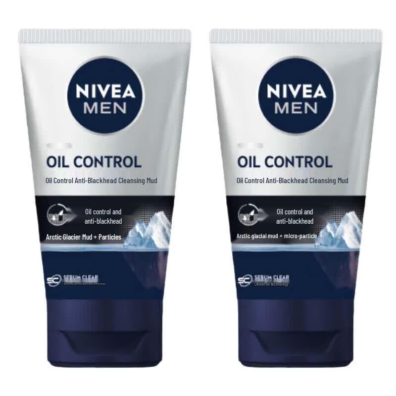Nivea Men s Oil Control Anti-Blackhead Cleansing Mud