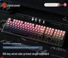 QianXingZhe V108 Wireless Bluetooth Three-Mode Quiet Mechanical Keyboard for Office, Gaming & E-sports.