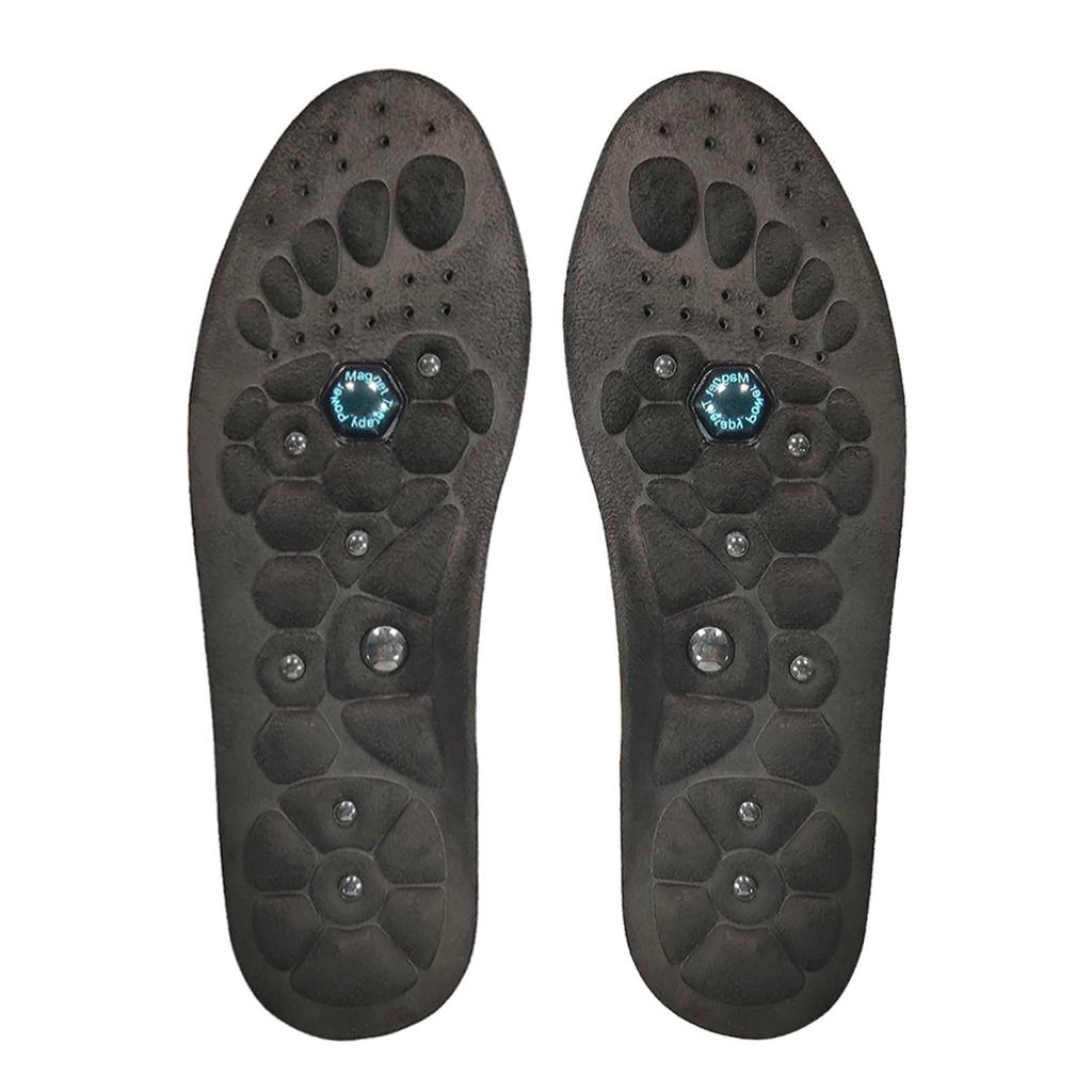 1 para wkładek do terapii magnetycznej, wkładki do masażu akupresurowego dla mężczyzn i kobiet, wkładki do stóp, które wspomagają krążenie krwi i łagodzą ciśnienie