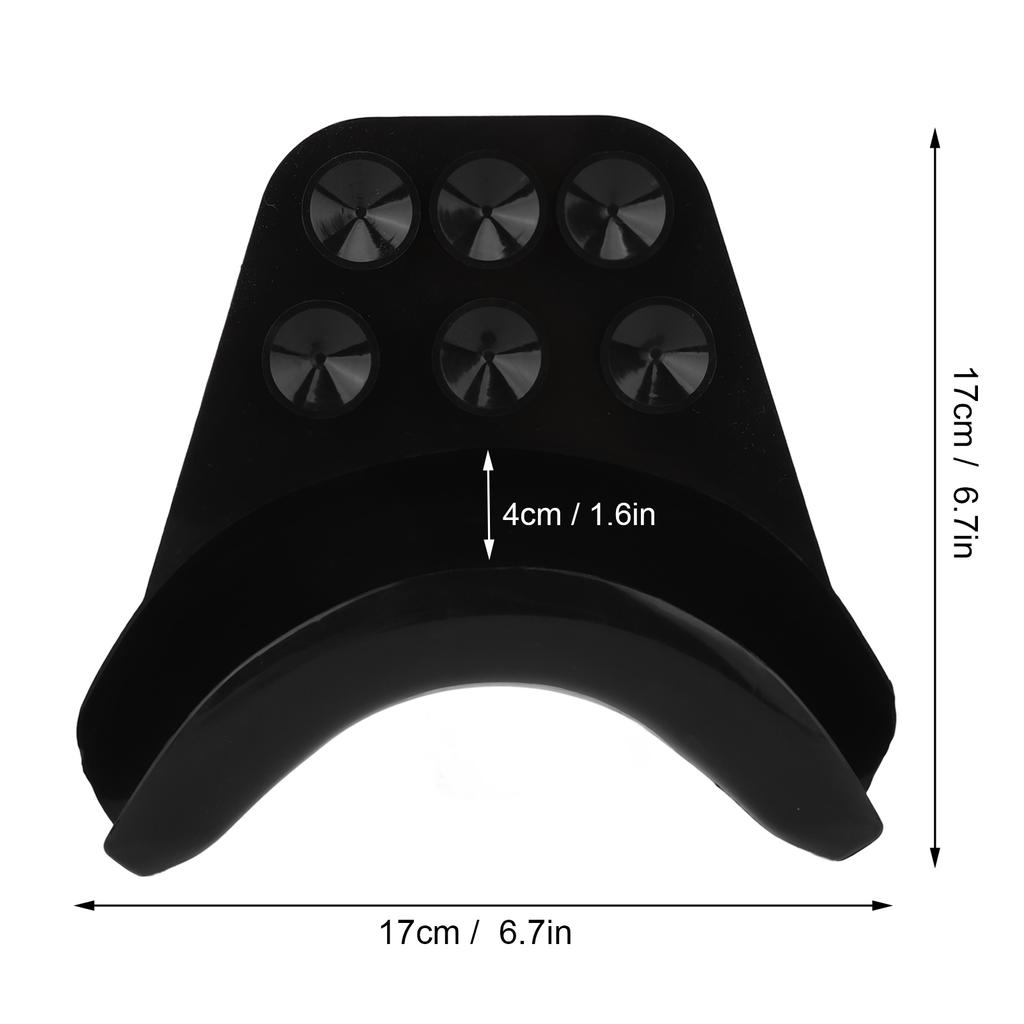 Shampoo Bowl Neck Rest Seated Stable Support Anti Slip Suction Cup Design Hair Washing Sink Basin Tool for Home Salon