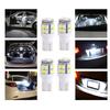 10pcs Car Interior Reading Light T10 3528 20SMD W5W 12V LED Bulbs Car Signal Indicator Lamp Car Lights Universal Accessories