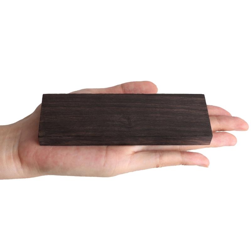 2/4 buc Lemn Ebon Negru Lemn Lemn Mâner Material Mâner Cuțit DIY Lemn Blank DIY Artizanat Mâner Tacâmuri Lemn