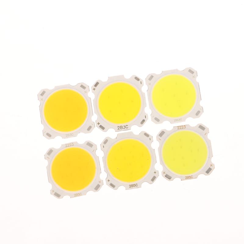 10ks LED čipů 3W 5W 7W 10W LED zdrojový čip Vysoce výkonná LED COB Boční žárovka Světlo Lampa Reflektor Stropní svítidlo Světla