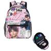 Rafayel Love And Deepspace Graphic Game Student Backpack School Bag Hiking Daypack for Boys Girls Fashion Bookbag Shoulder Bags