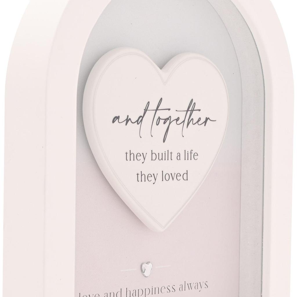 Amore Arch Plaque 18cm - Together