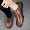 Men Casual Shoes Genuine Leather Breathable Men Sneakers  Male Comfortable Cow Leather Flat Footwear Business Formal Shoes