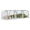 295 X 100 Cm Low Tunnel Greenhouse - Clear