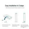 Portable Single-Sided Metal Detector Security Gate CN plug (adapter included)