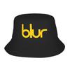 Blur Britpop Band Bucket Hat  Hip Hop Fisherman Caps For Unisex Vintage Vacation Sun Hats Soft Fold Pattern Cap